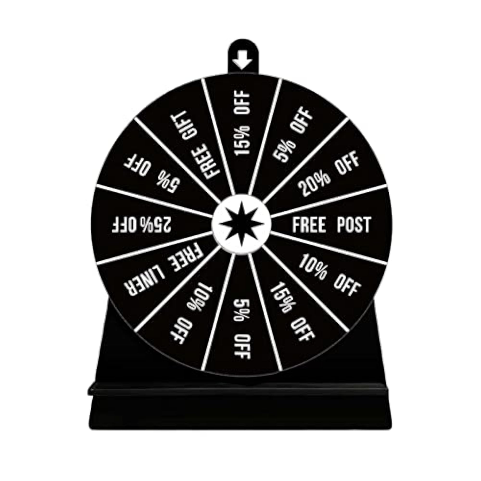 Turntable Drinking Wheel Fortune Game Tabletop